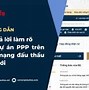 Bìa Hồ Sơ Dự Thầu